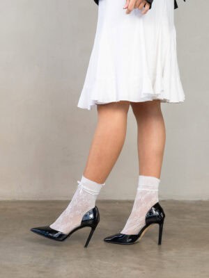 גרביון מעצב פלמינגו לסנדל | דנייר 20